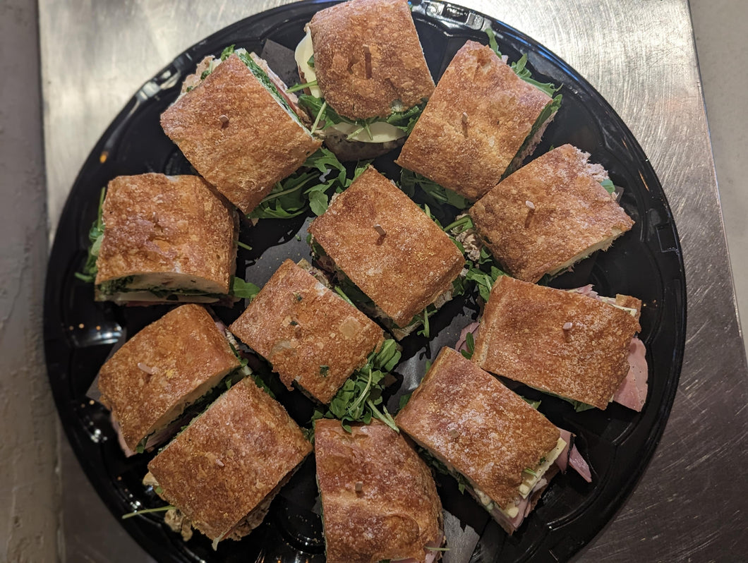 Assorted sandwich platter- 12 sandwiches